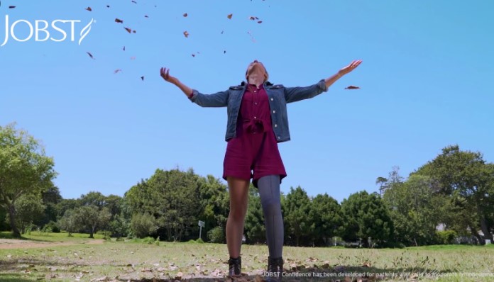 Person wearing JOBST Compression